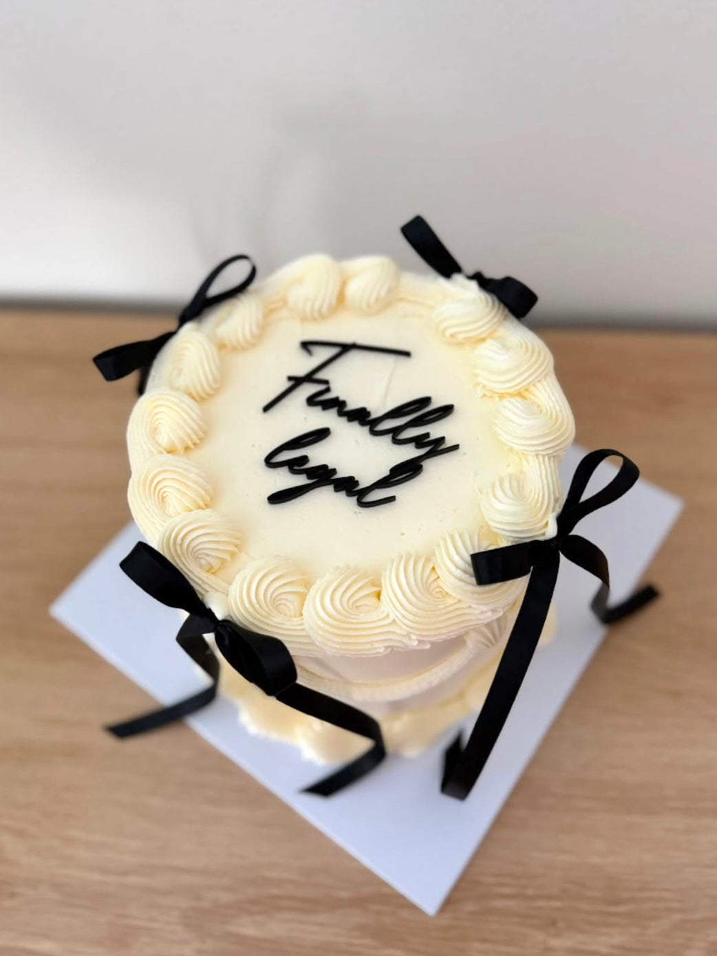 Finally Legal Acrylic Cake Topper | Custom Birthday Decor | Eighteenth
