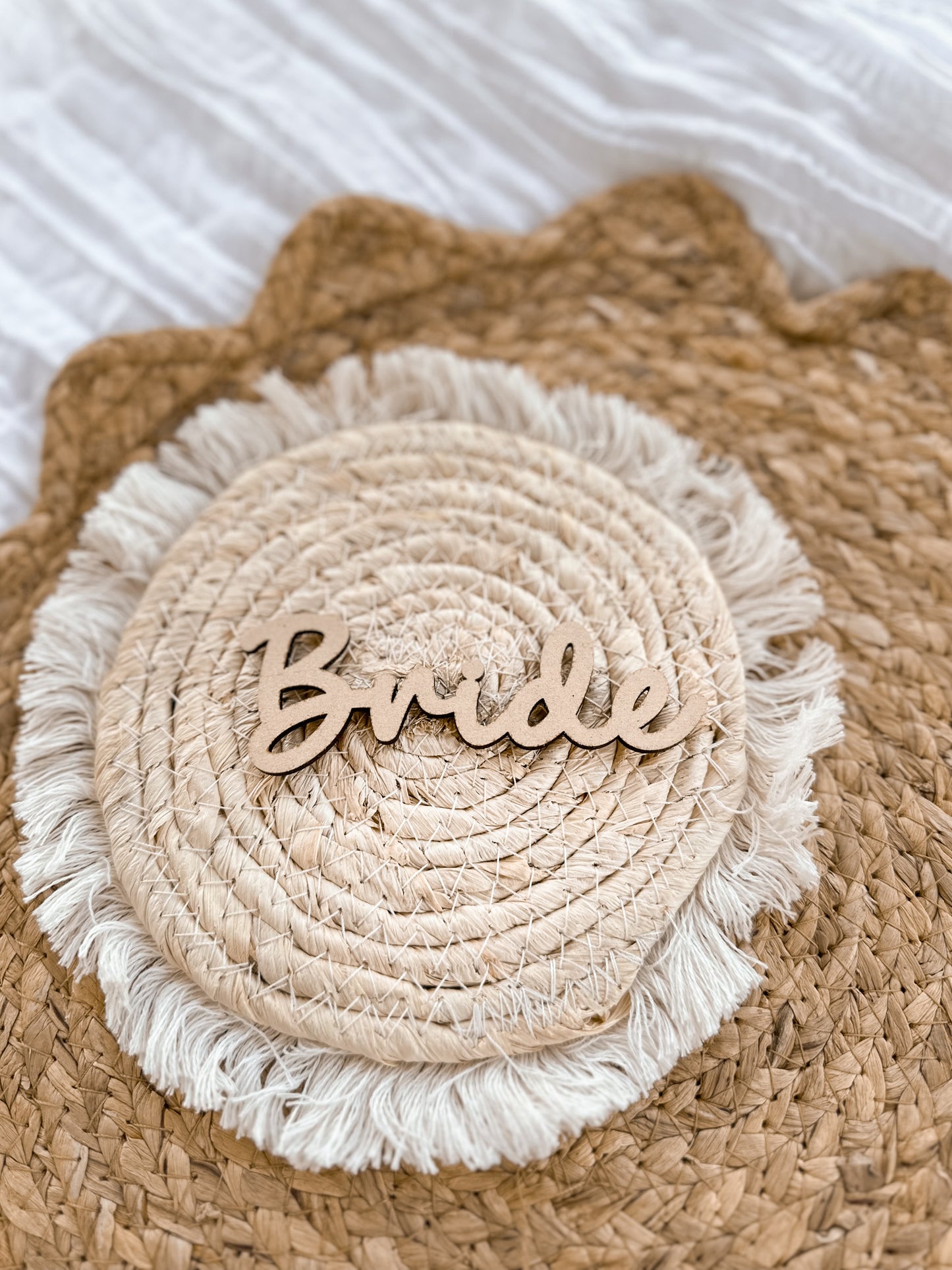 Wooden Name Place Cards - Personalised Wedding & Event Favours