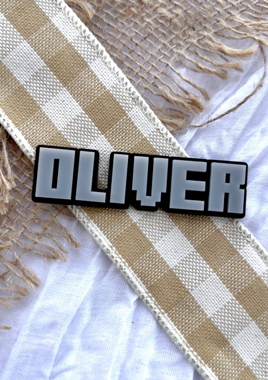 Personalised Mine Craft Cake Name Fropper | Acrylic Gamer Birthday Cake Topper