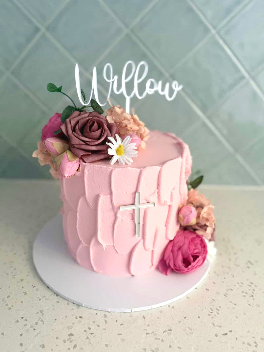 Personalised Birthday Cake Topper | Custom Name | Acrylic Cake Name Topper