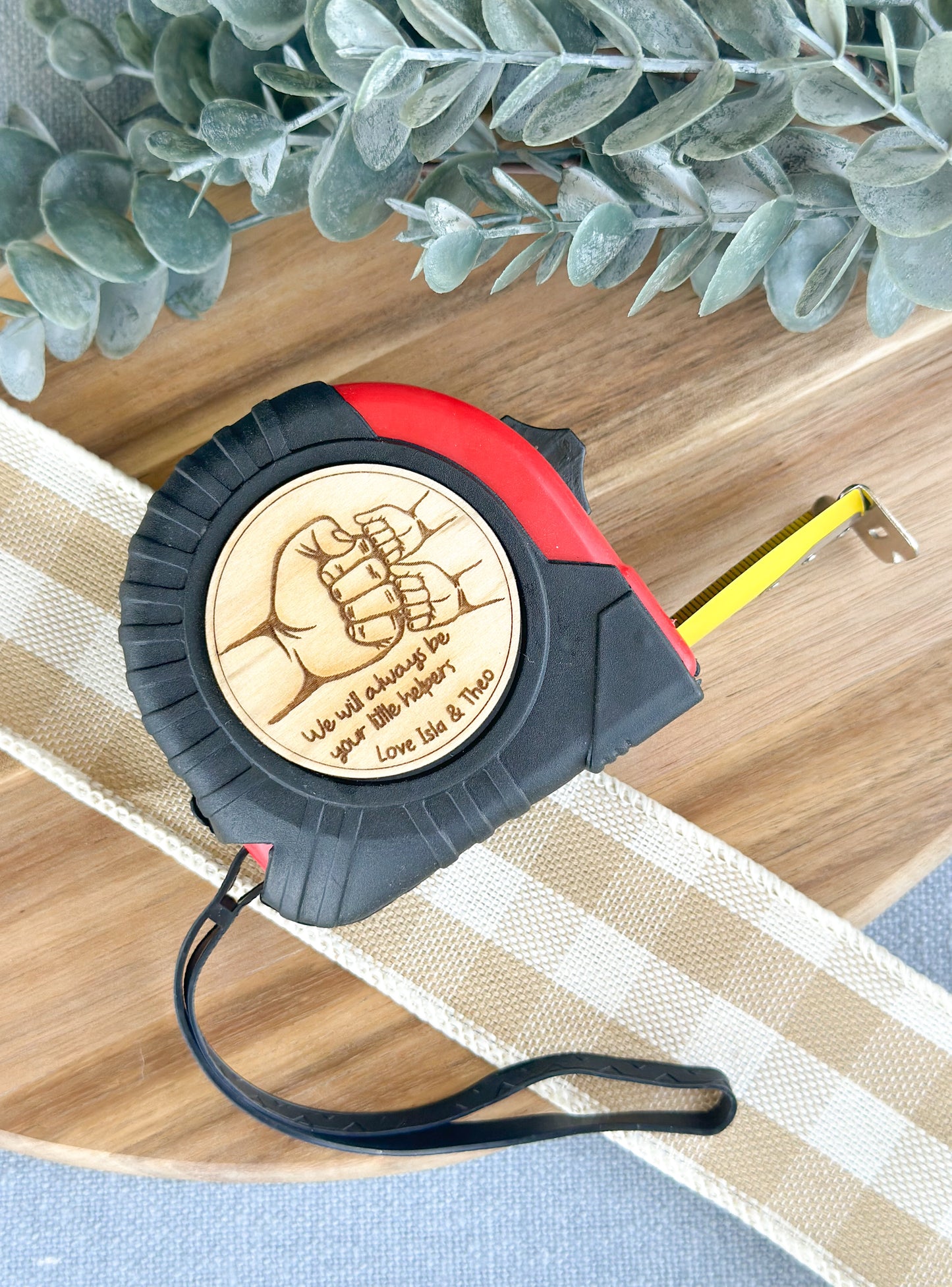 Personalised Tape Measure | Engraved Gift for Dad, Pop, Grandpa | 9 designs