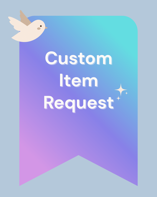 Custom Item - Personalised Cake Toppers and Signs