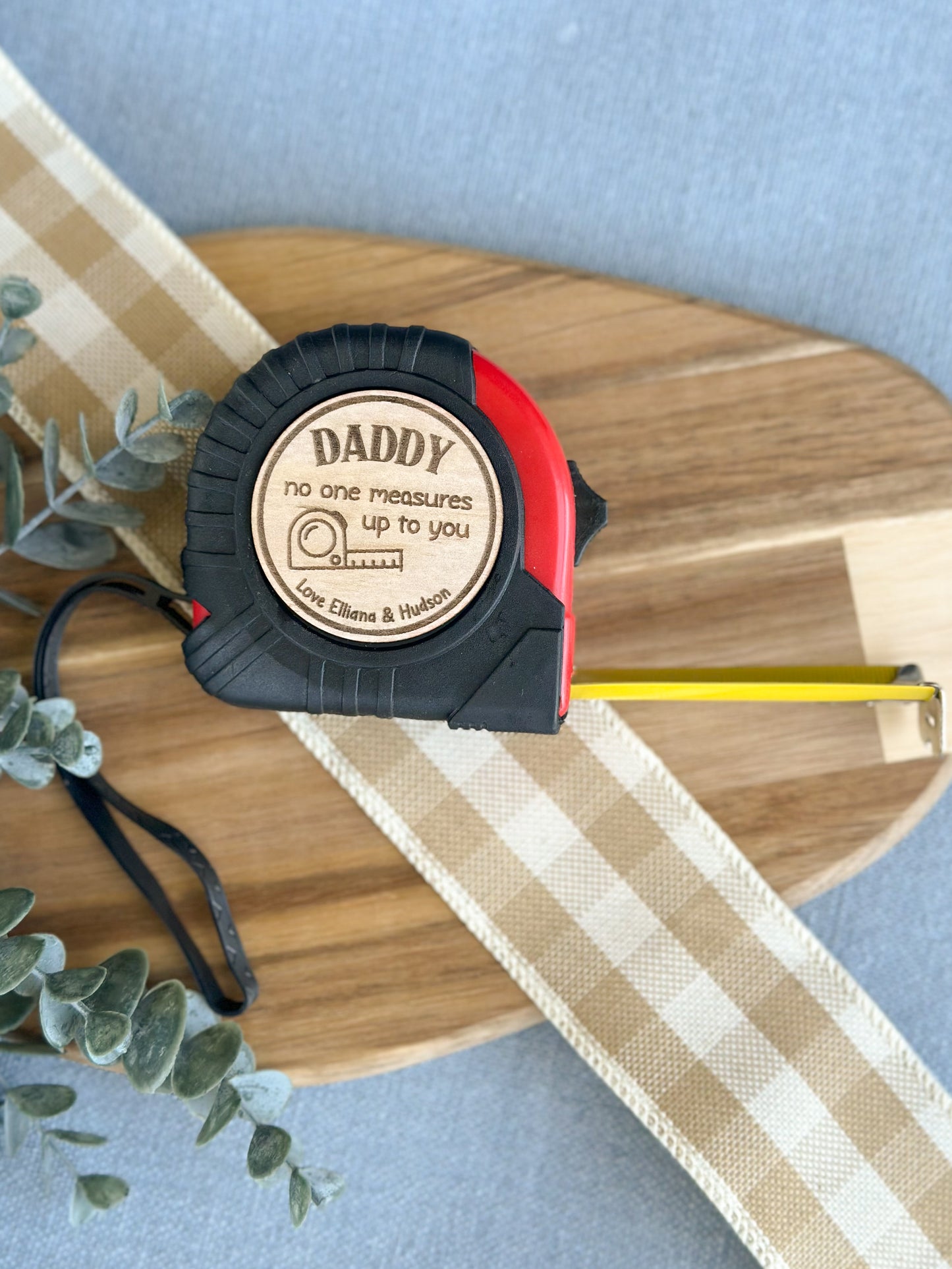 Personalised Tape Measure | Engraved Gift for Dad, Pop, Grandpa | 9 designs