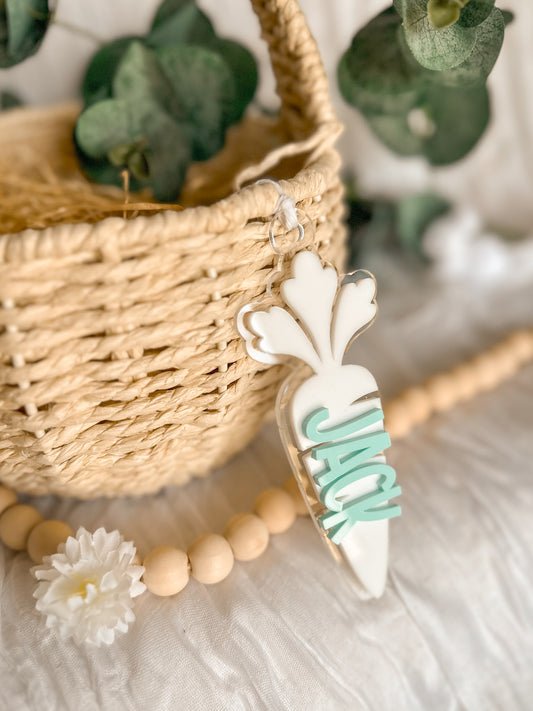 Jack - Carrot Easter Basket Tag