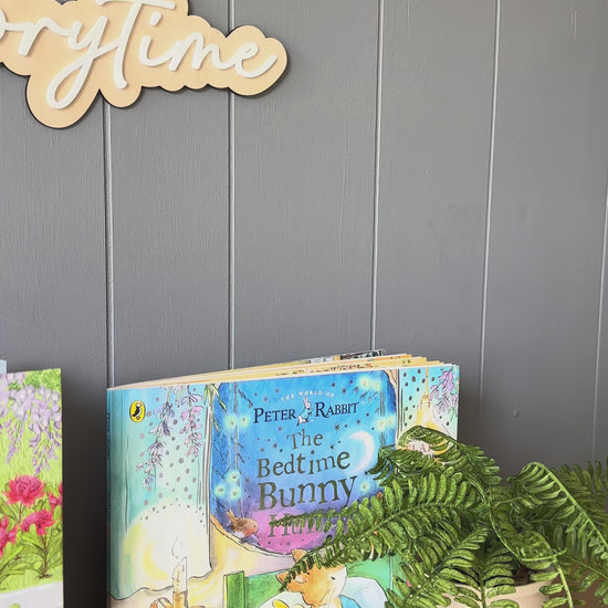 storytime wall sign decor